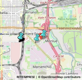 Mappa Via Zante, 20138 Milano MI, Italia (0.946)