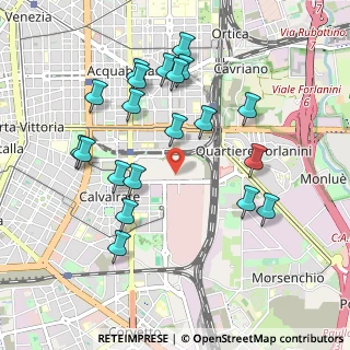 Mappa Via 20137, 20137 Milano MI, Italia (0.9985)