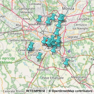 Mappa Corso Genova, 20100 Milano MI, Italia (5.43579)