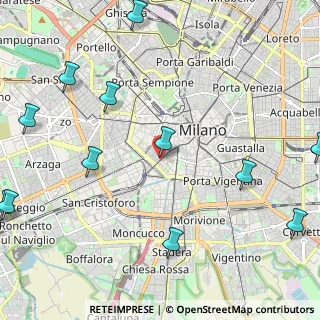 Mappa Corso Genova, 20100 Milano MI, Italia (3.065)
