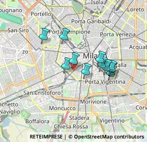 Mappa Corso Genova, 20100 Milano MI, Italia (1.37545)