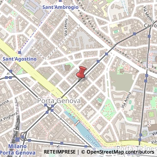 Mappa Corso Genova, 23, 20100 Milano, Milano (Lombardia)