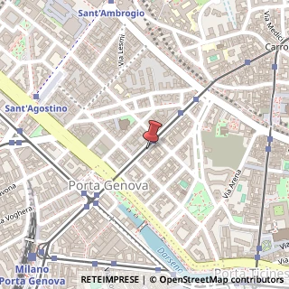 Mappa Corso Genova, 19, 20123 Milano, Milano (Lombardia)