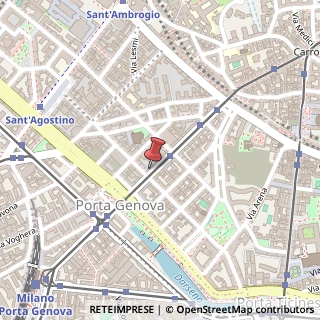 Mappa Corso Genova, 24, 20123 Milano, Milano (Lombardia)