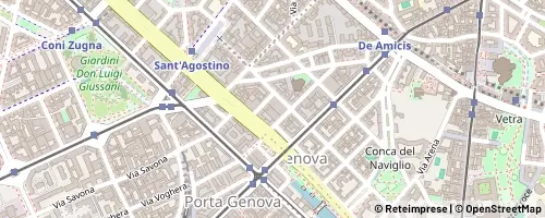 Mappa Milano