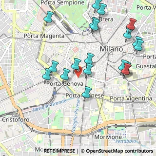 Mappa Via Conca del Naviglio, 20123 Milano MI, Italia (1.159)