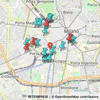 Mappa Via Conca del Naviglio, 20123 Milano MI, Italia (0.8075)