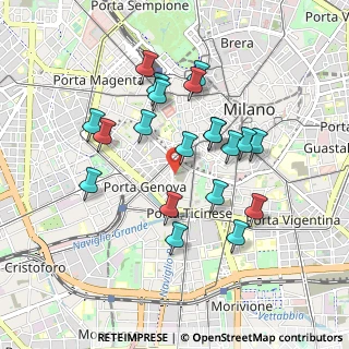 Mappa Via Conca del Naviglio, 20123 Milano MI, Italia (0.8375)
