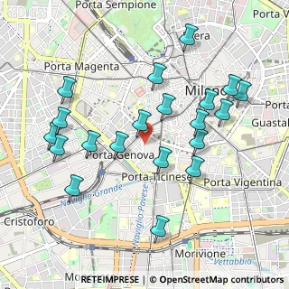 Mappa Via Conca del Naviglio, 20123 Milano MI, Italia (1.023)