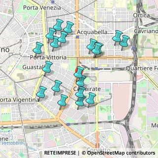 Mappa Via Marco Greppi, 20135 Milano MI, Italia (0.9355)