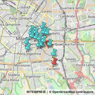Mappa Via Marco Greppi, 20135 Milano MI, Italia (1.2535)