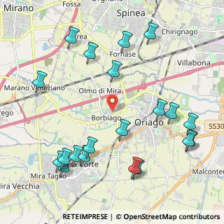 Mappa Via Milano, 30034 Mira VE, Italia (2.5355)