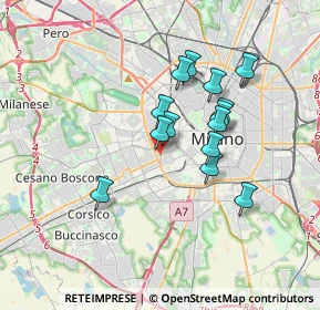 Mappa Via George Washington, 20148 Milano MI, Italia (2.82071)