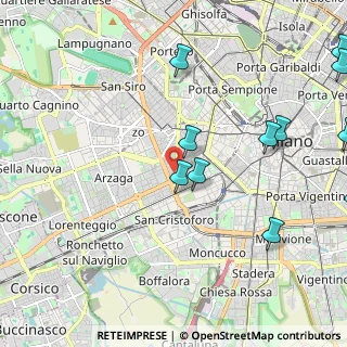 Mappa Via George Washington, 20148 Milano MI, Italia (2.71636)