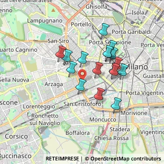 Mappa Via George Washington, 20148 Milano MI, Italia (1.51)