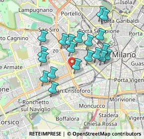 Mappa Via George Washington, 20148 Milano MI, Italia (1.5715)