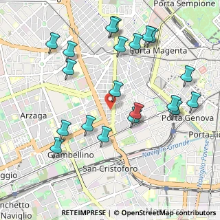 Mappa Via George Washington, 20148 Milano MI, Italia (1.1195)