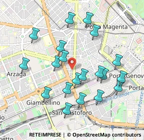 Mappa Via George Washington, 20148 Milano MI, Italia (0.958)