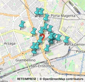 Mappa Via George Washington, 20148 Milano MI, Italia (0.6125)