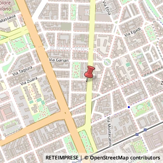 Mappa Via Giorgio Washington, 90, 20144 Milano, Milano (Lombardia)