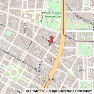 Mappa Via Friuli, 77, 20135 Milano, Milano (Lombardia)