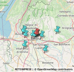 Mappa Via Valdonega, 37128 Verona VR, Italia (8.2275)