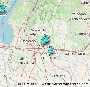 Mappa Via Valdonega, 37128 Verona VR, Italia (43.97765)