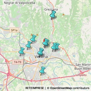 Mappa Via Valdonega, 37128 Verona VR, Italia (3.0975)