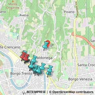 Mappa Via Valdonega, 37128 Verona VR, Italia (1.2355)