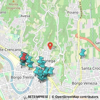 Mappa Via Valdonega, 37128 Verona VR, Italia (1.273)