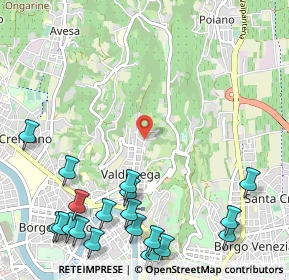 Mappa Via Valdonega, 37128 Verona VR, Italia (1.5425)