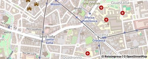 Mappa Milano
