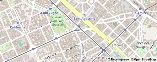 Mappa Milão