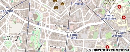 Mappa Milano