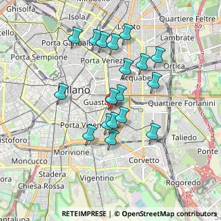 Mappa Via Andrea Maffei, 20135 Milano MI, Italia (1.64056)