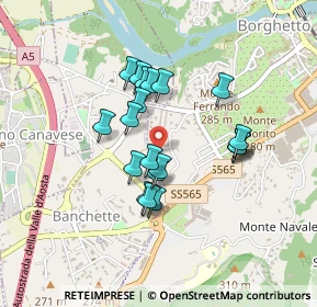 Mappa Via Monte Leggero, 10015 Ivrea TO, Italia (0.3495)