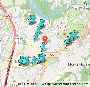 Mappa Via Monte Leggero, 10015 Ivrea TO, Italia (0.4825)