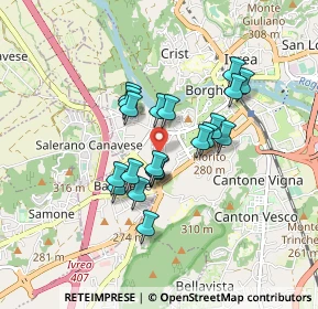 Mappa Via Monte Leggero, 10015 Ivrea TO, Italia (0.666)