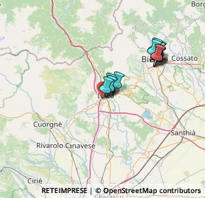 Mappa Via Monte Leggero, 10015 Ivrea TO, Italia (12.02308)