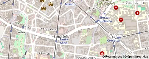 Mappa Milano
