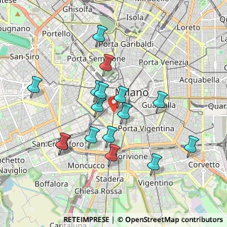 Mappa Corso di Porta Ticinese, 20123 Milano MI, Italia (1.75438)