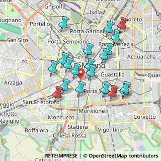Mappa Corso di Porta Ticinese, 20123 Milano MI, Italia (1.6485)
