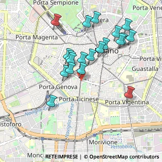 Mappa Corso di Porta Ticinese, 20123 Milano MI, Italia (0.9515)