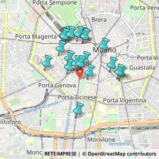 Mappa Corso di Porta Ticinese, 20123 Milano MI, Italia (0.7925)
