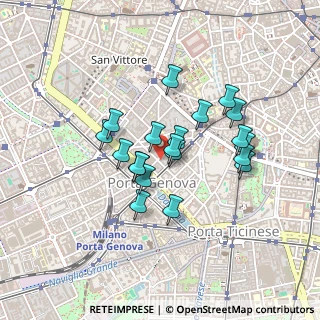 Mappa Via Daniele Crespi, 20123 Milano MI, Italia (0.345)