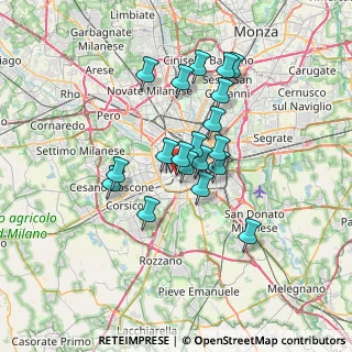 Mappa Via Daniele Crespi, 20123 Milano MI, Italia (5.45211)