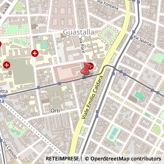 Mappa Via Alfonso Lamarmora, 40, 20122 Milano, Milano (Lombardia)