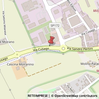Mappa Via Cusago, 160, 20153 Milano, Milano (Lombardia)