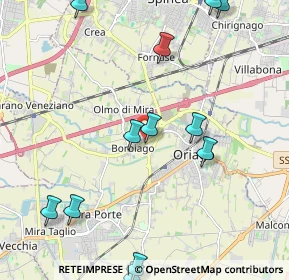 Mappa Via Torino, 30034 Mira VE, Italia (2.63)