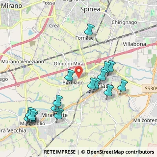 Mappa Via Torino, 30034 Mira VE, Italia (2.32765)